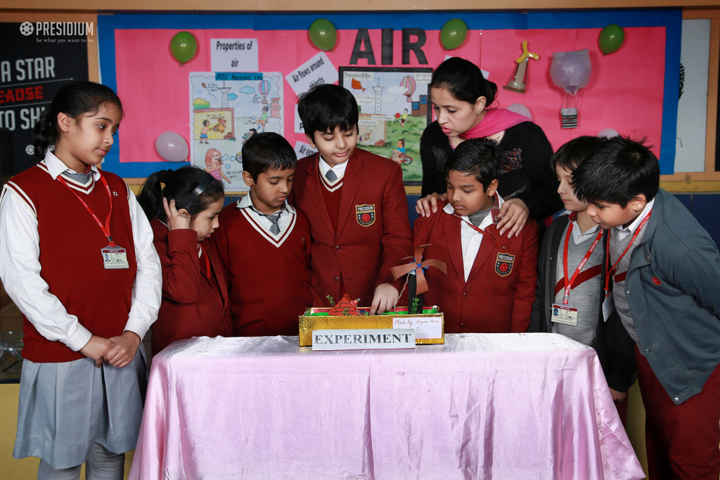 Presidium Punjabi Bagh, PRESIDIANS LEARN ABOUT AIR WITH THE AID OF ENGAGING ACTIVITIES